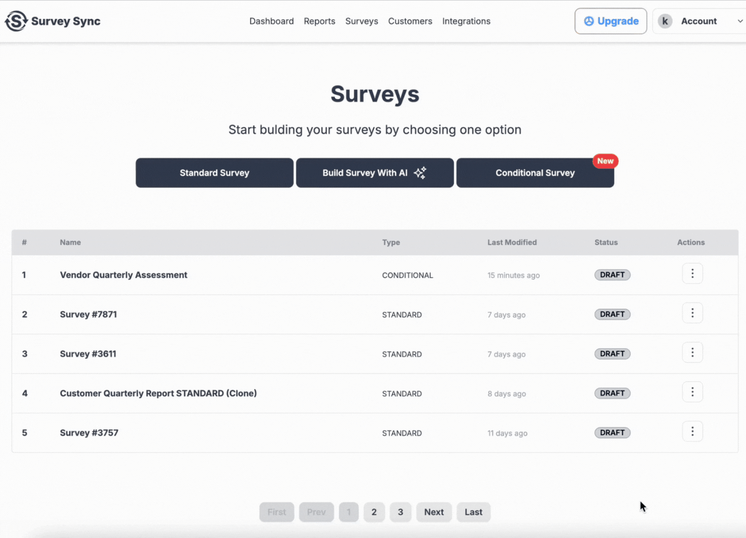 AI Survey Creation